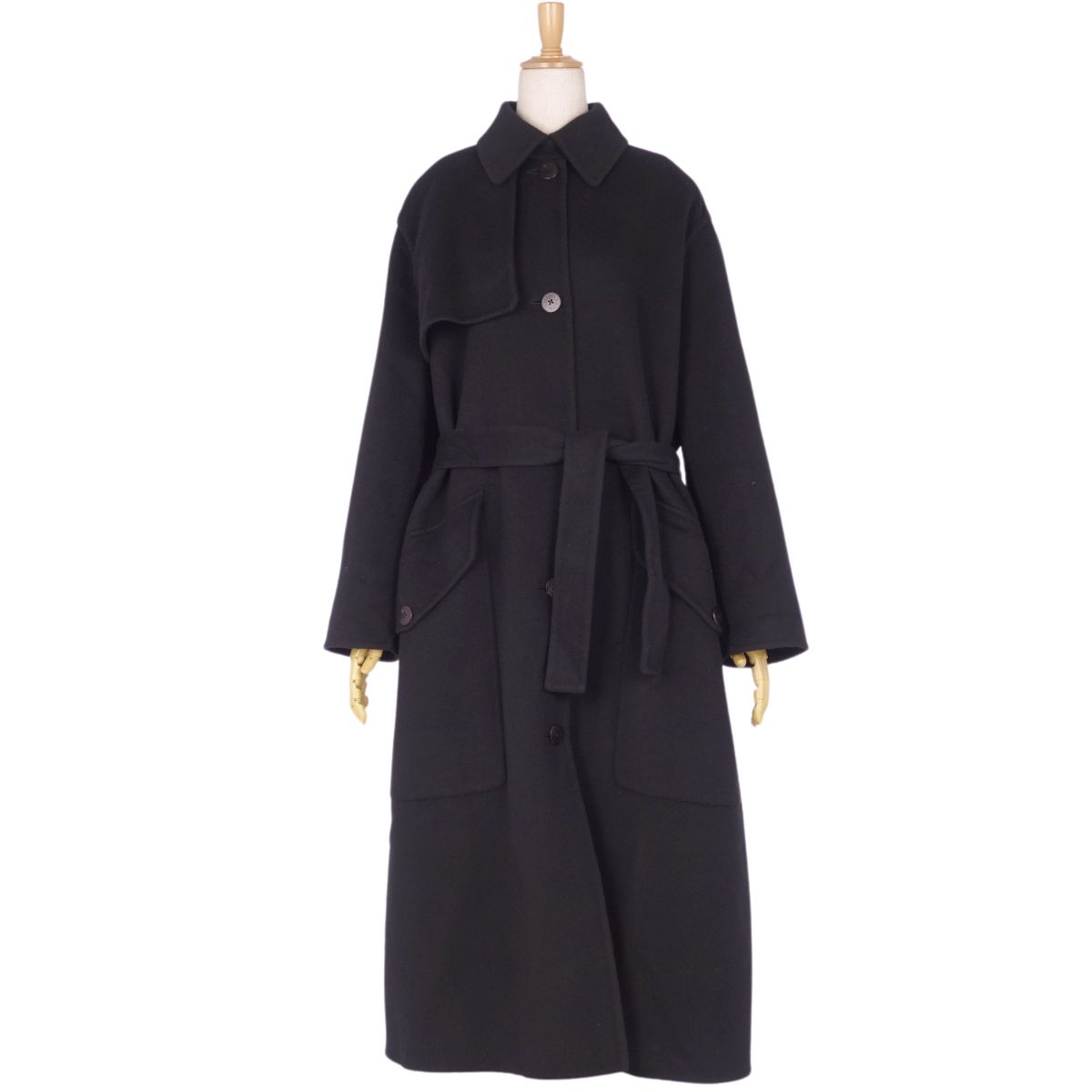 楽天市場】【新品同様】エルメス HERMES コート ロングコート 20AW