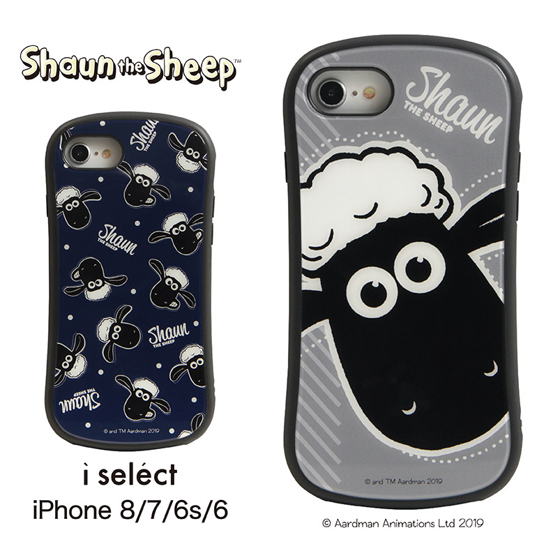 楽天市場】ひつじのショーン i select iPhone8 iPhone7 強化ガラス 9H