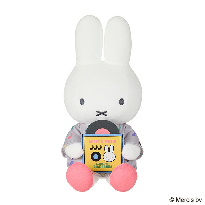 楽天市場】MIFFY＆MUSIC ぬいぐるみミッフィー＆ミュージック MUSIC