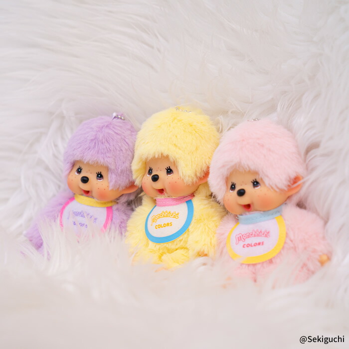 楽天市場】モンチッチCOLORS キーチェーン パープルむらさき 紫 purple