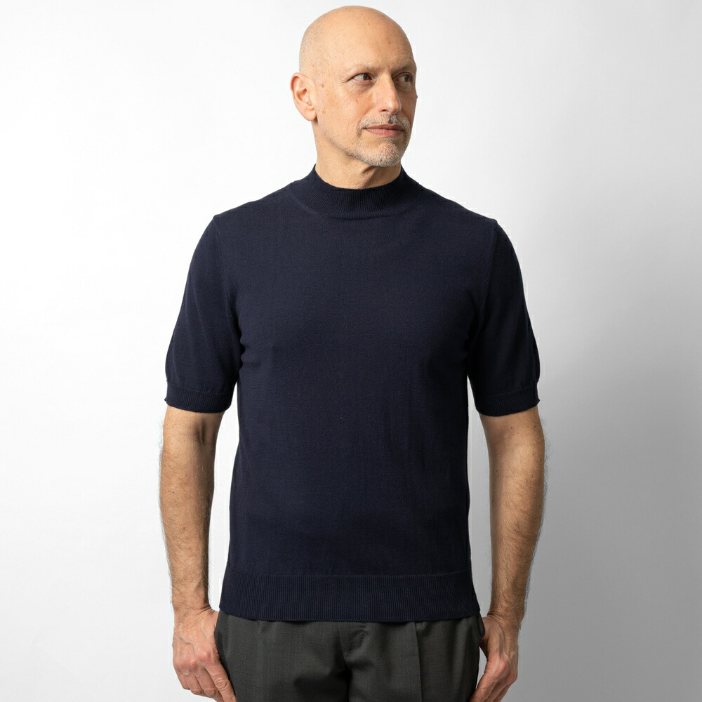 楽天市場】バフィー BAFY ニットTシャツ モックネック 1123 ブラック