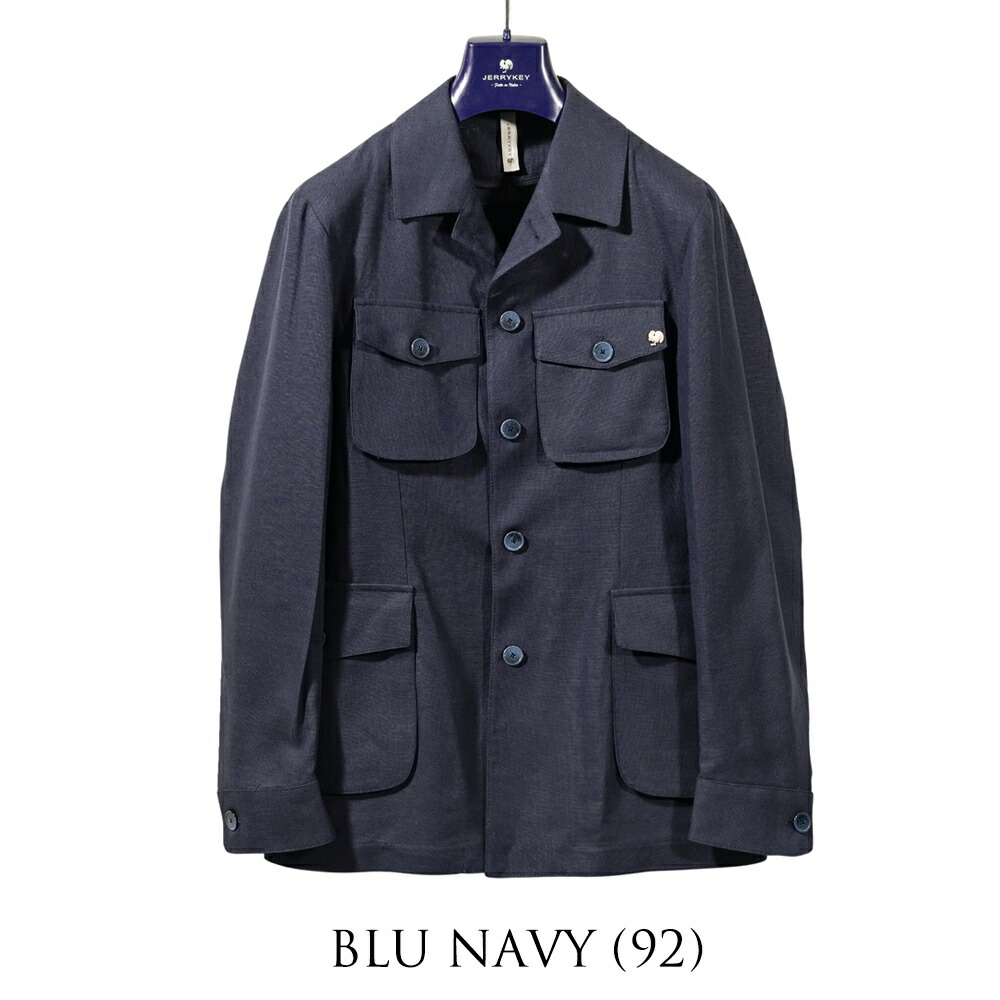 楽天市場】ジェリーケイ JERRY KEY サファリジャケット リネン WILD