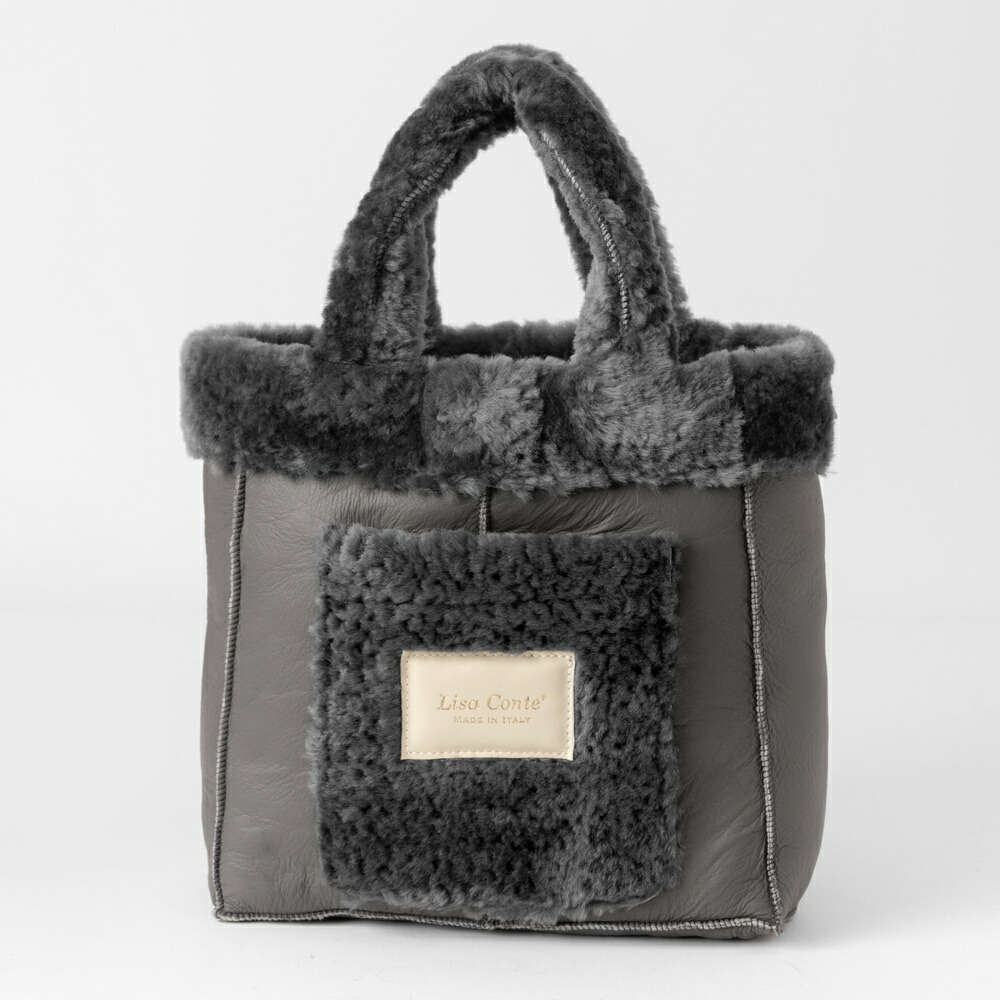 楽天市場】LISA CONTE リサコンテ BRILLA ボアバッグ ムートン