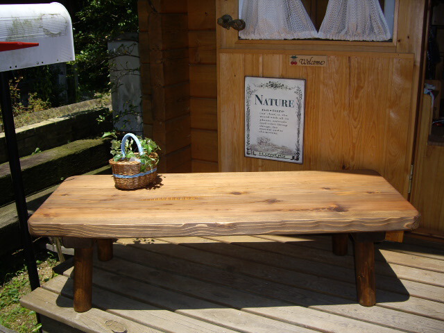 楽天市場 | 小さな森の倉庫 - 一枚板で大工さんが作ってくれました♪森