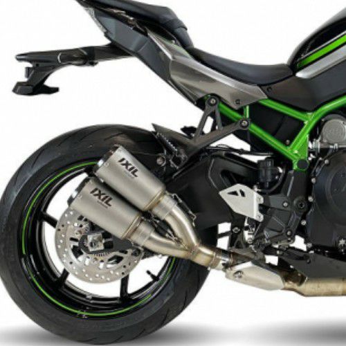 楽天市場】Z H2/SE 20- スリップオンマフラー 2本出し RACE XTREM