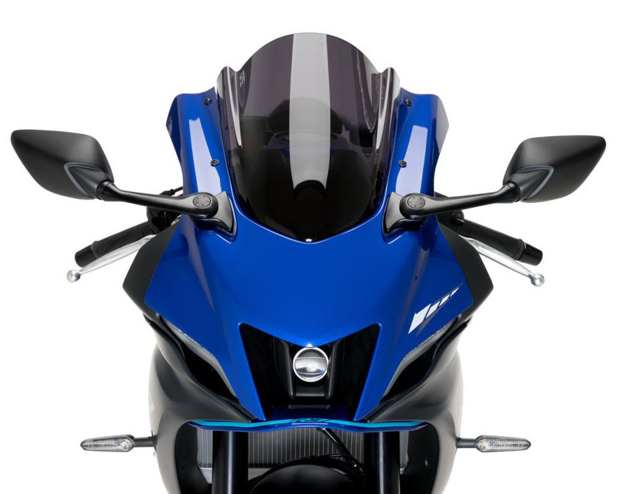 楽天市場】YZF-R7/YZF-R6 レーシングスクリーン ダークスモーク プーチ