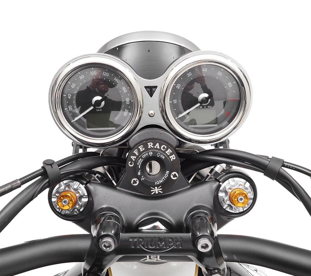 楽天市場】トライアンフ ボンネビルT100/T120 ヘッドライト＆スピード