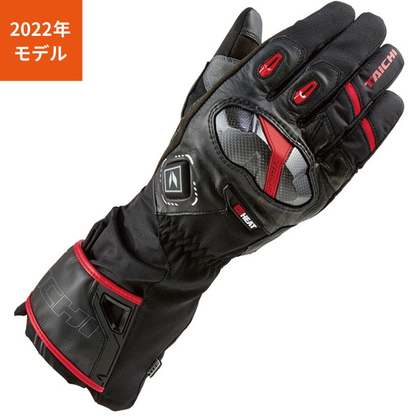 楽天市場】RSタイチ RST648 e-HEAT 電熱 アームド グローブ BLACK/RED
