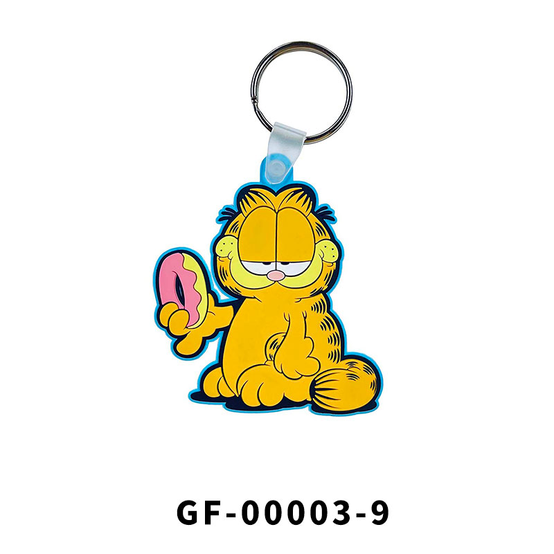 楽天市場】GARFIELD ガーフィールド 猫 ラバーキーリング RUBBER KEY