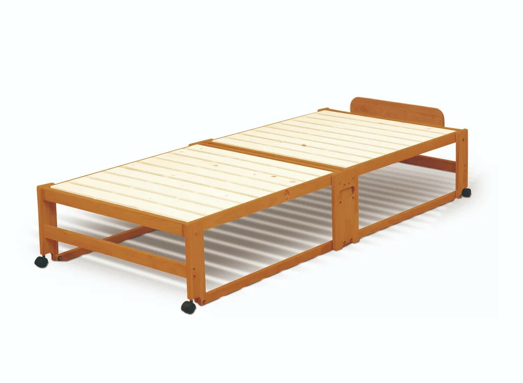 楽天市場】中居木工 折りたたみ ひのきスノコベッド ハイタイプ 日本製