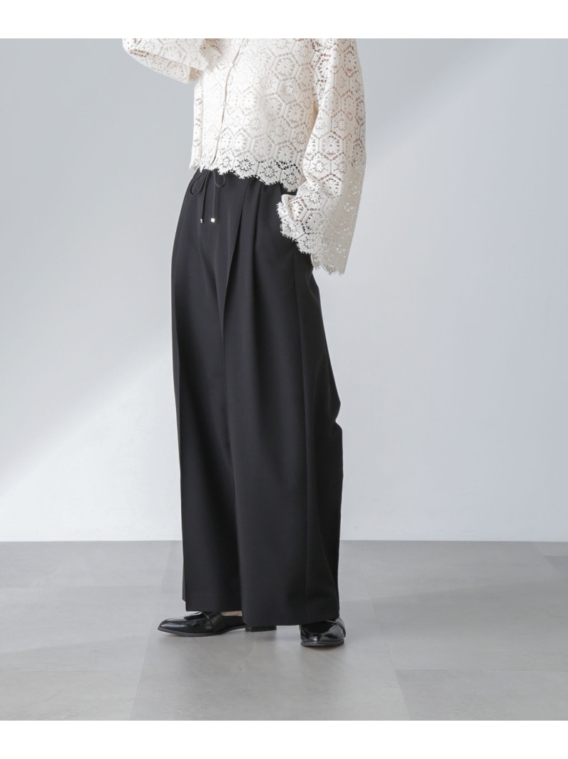 楽天市場】【SALE／50%OFF】ピンタックイージーワイドパンツ NANO