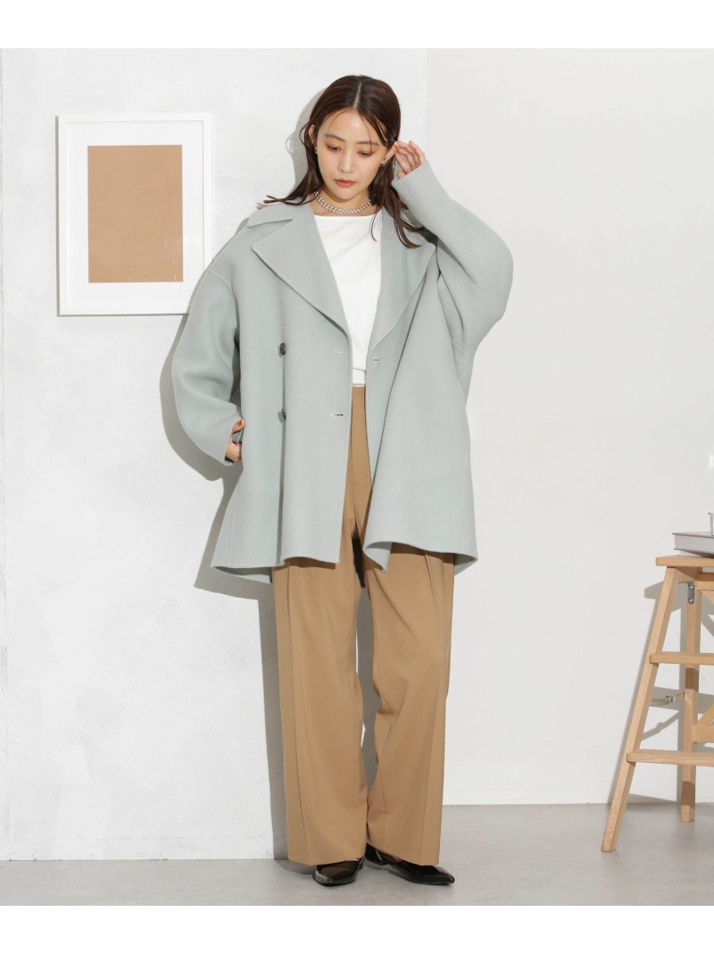 楽天市場】【SALE／40%OFF】スーパー140ウールリバーミドルコート NANO