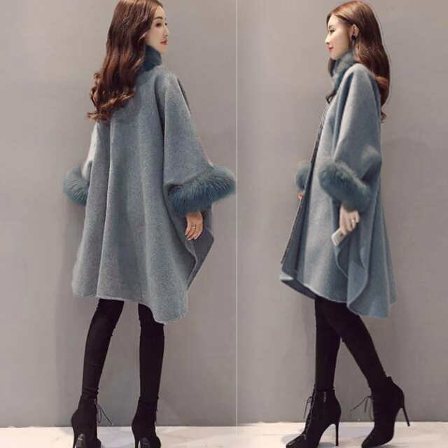 楽天市場】ポンチョコート レディース コート アウター マントコート