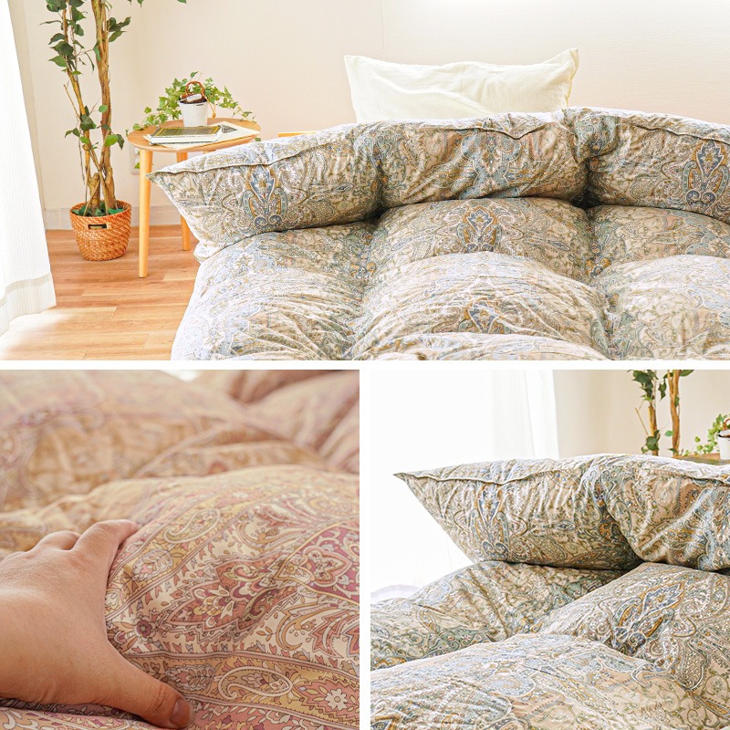 楽天市場】ロマンス小杉 羽毛布団 グース 二層キルト シングル ダブル