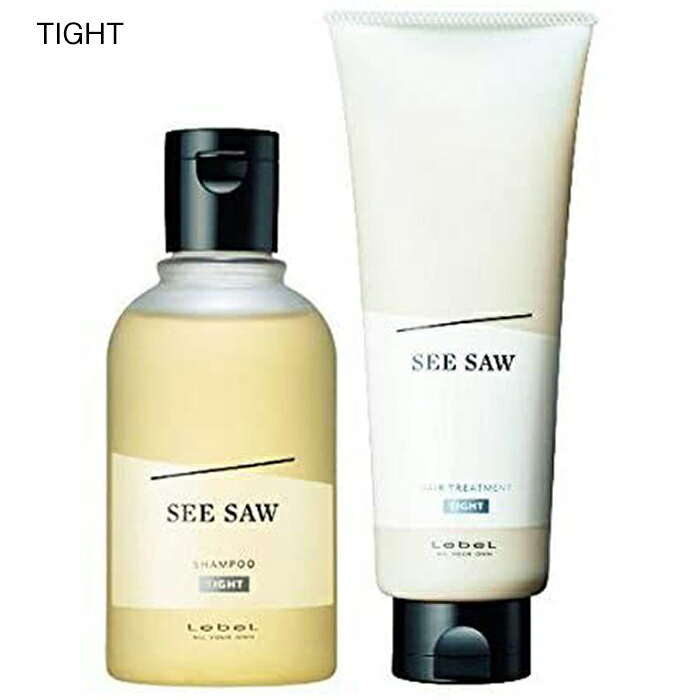 楽天市場】ルベル シーソー シャンプー&トリートメント セット 250ml