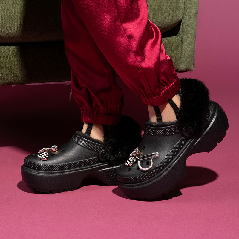楽天市場】クロックス サンダル CROCS ストンプ ラインド クロッグ