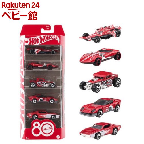 楽天市場】ホットウィール マテル80周年 JGK08(1セット)【ホット