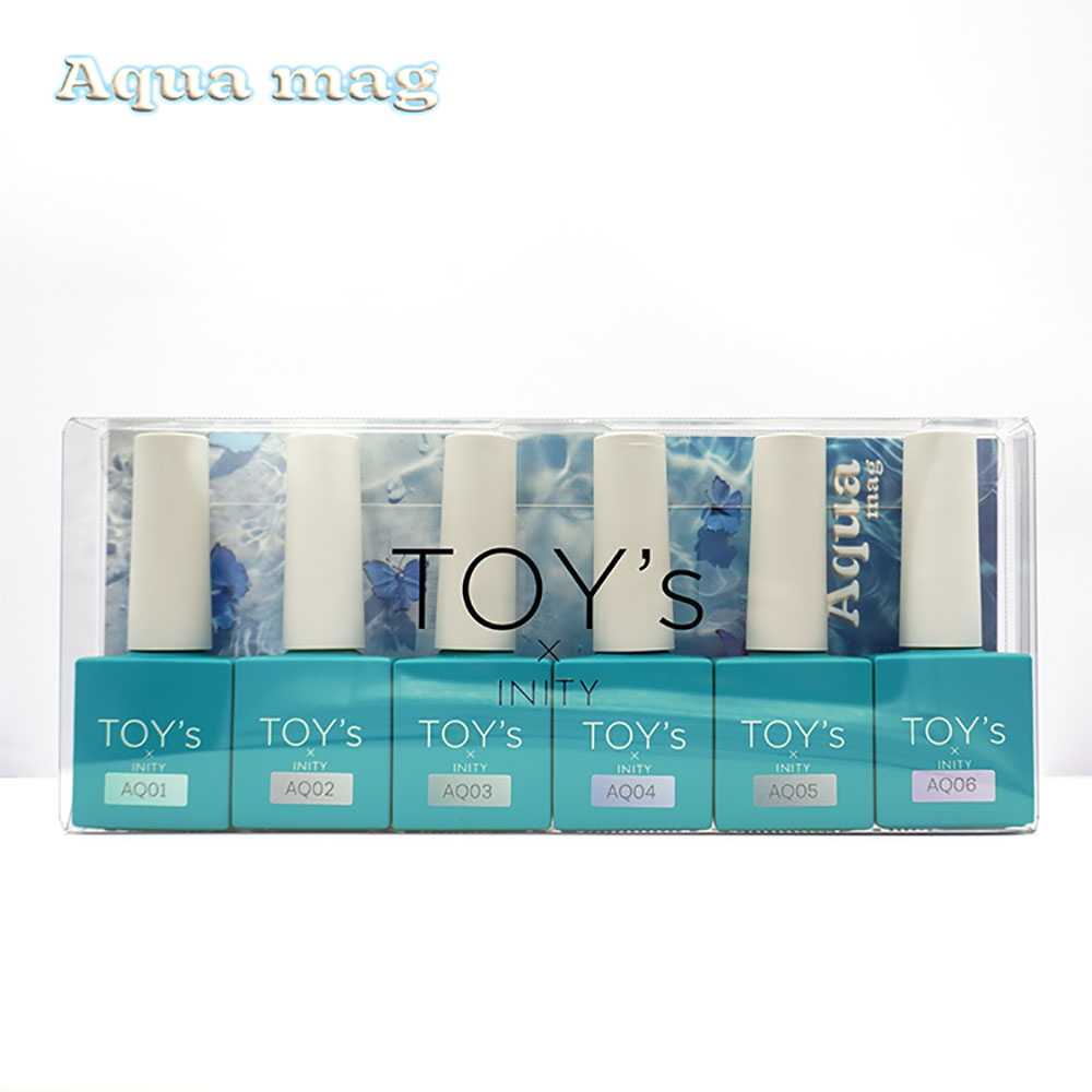 楽天市場】トイズバイアイニティ アクアマグ 6色セット 各7mL