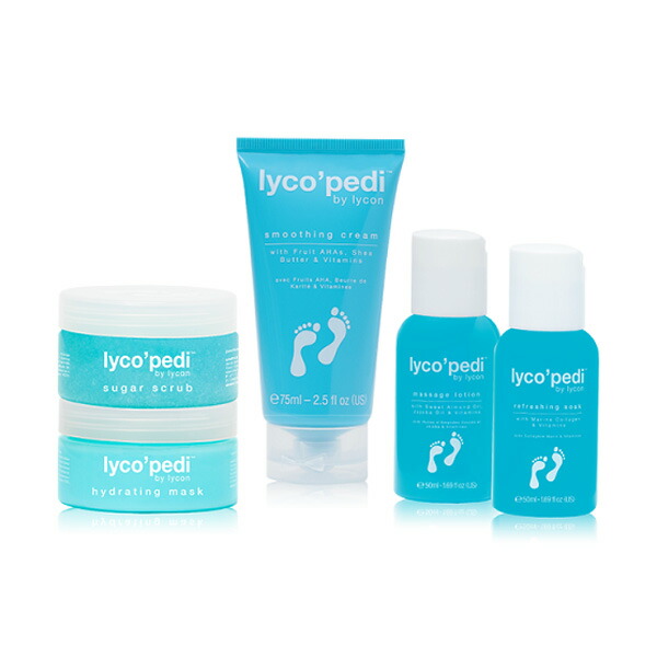 楽天市場】[ フットケア 5点セット ] ライコン Lycon lyco pedi