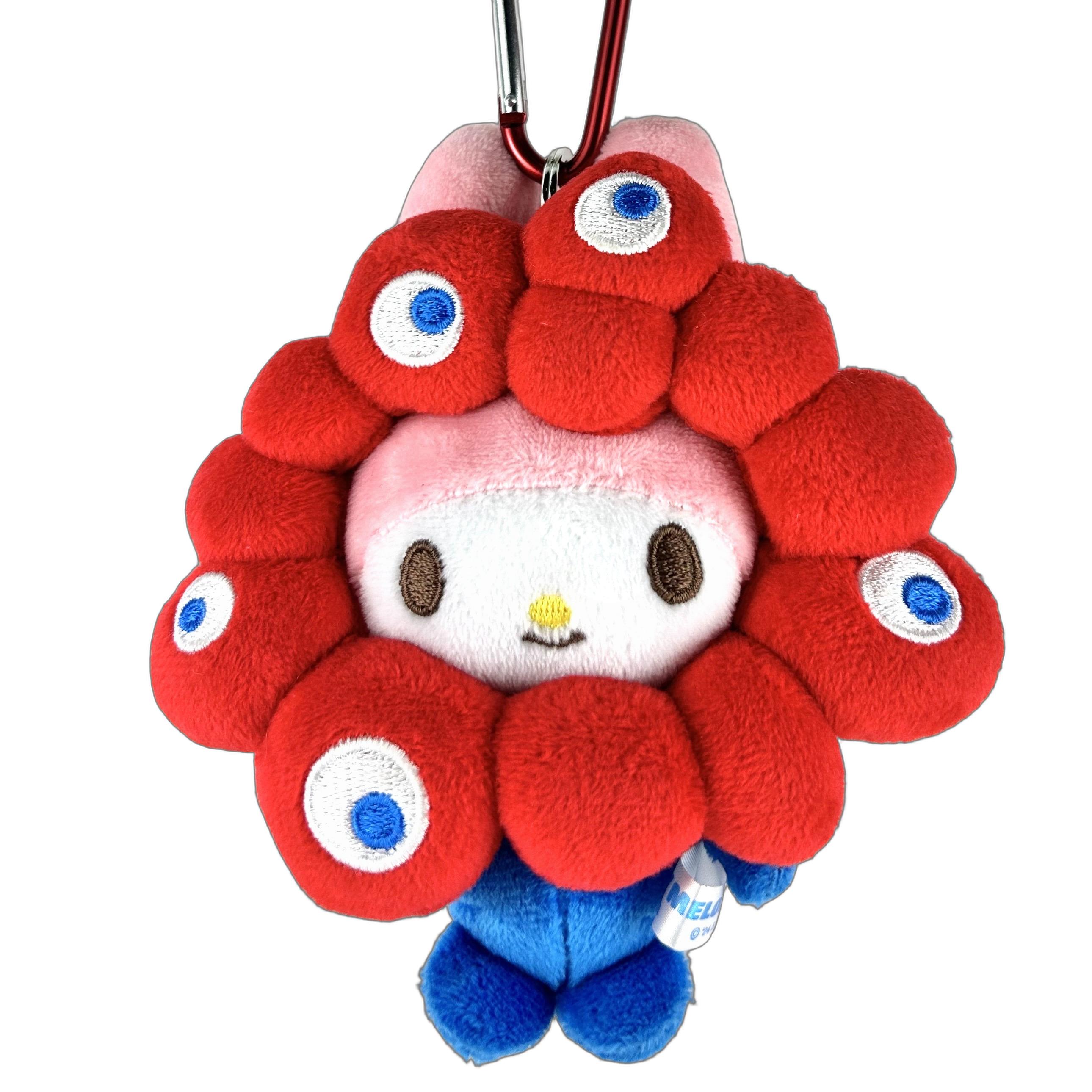 楽天市場】ミャクミャク なりきり ぬいぐるみ マイメロディ カラビナ