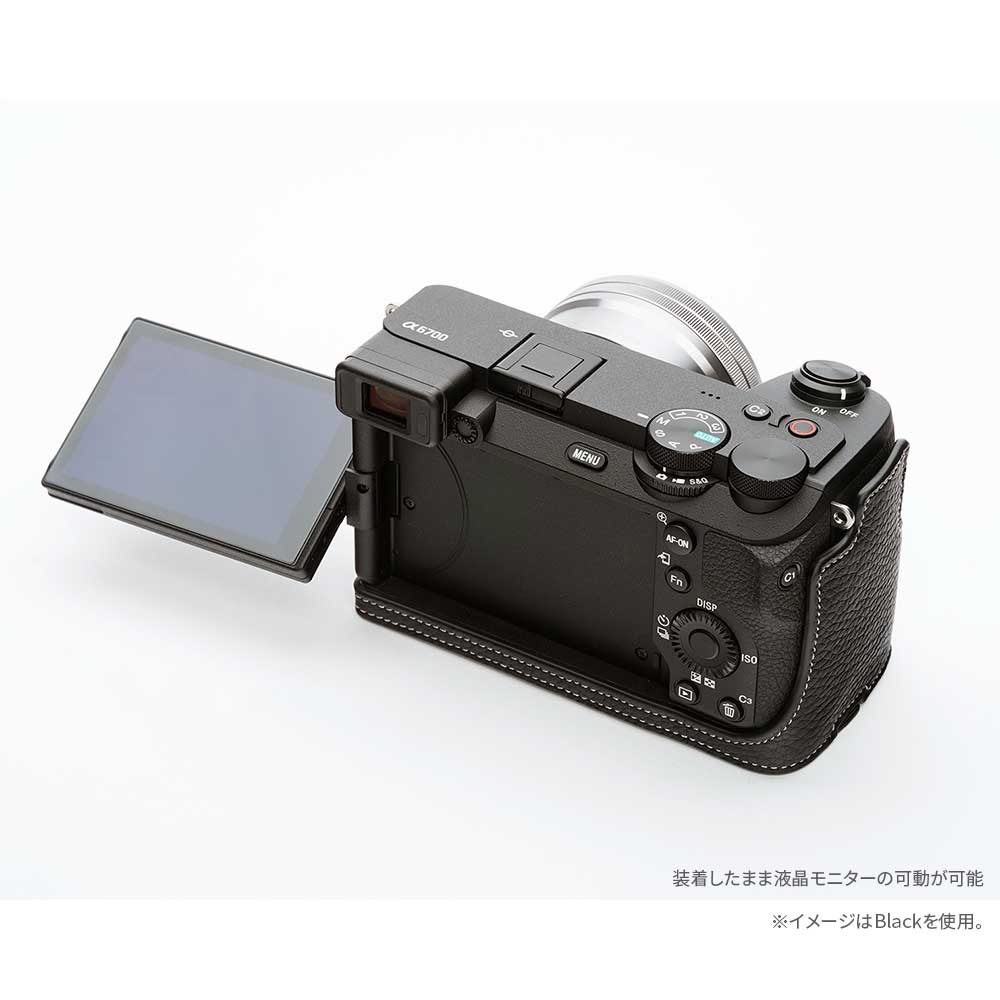 楽天市場】SONY α6700 専用 レザー ケース Gray グレー TP Original