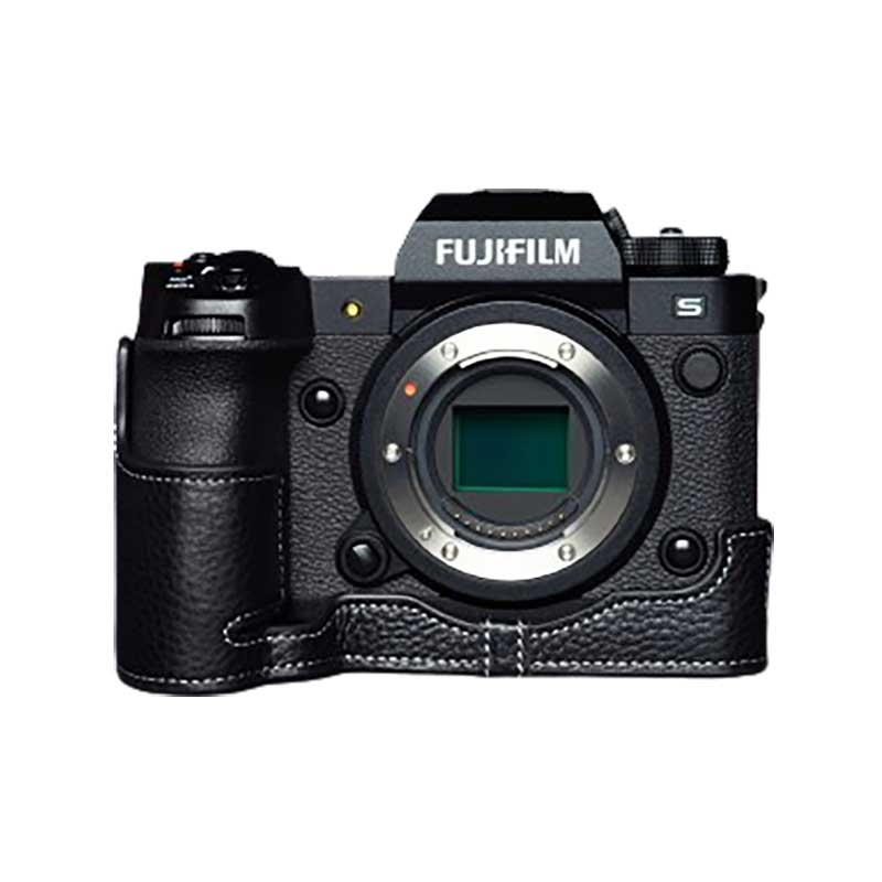 楽天市場】FUJIFILM X-H2S 専用 レザー ケース Black ブラック TP