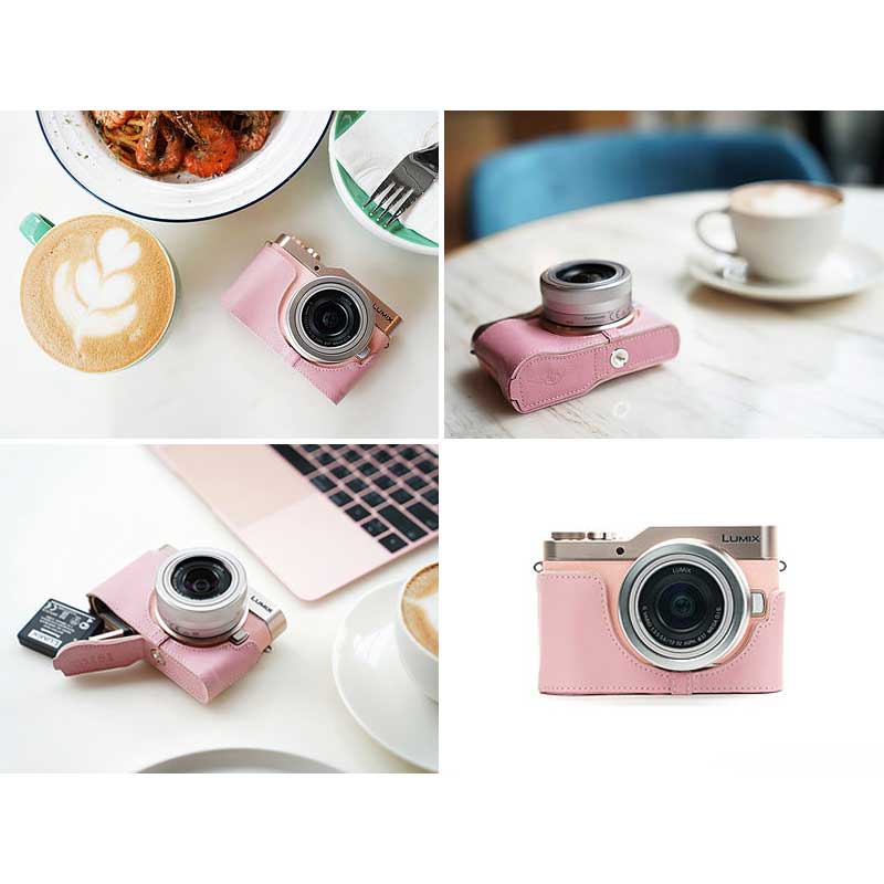 楽天市場】Panasonic LUMIX GF10 用 レザー ケース Pink ピンク TP