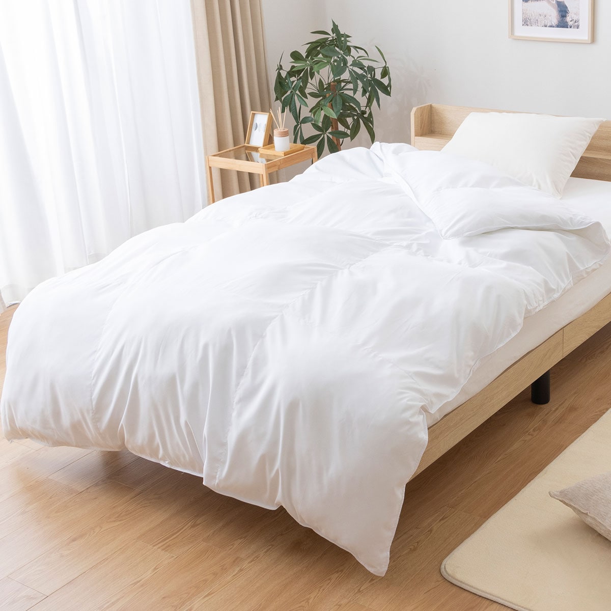 楽天市場】人工羽毛掛布団 シングル・セミダブル・ダブル・クイーン