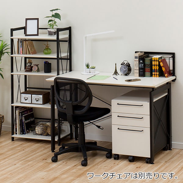 楽天市場】[幅120cm]デスクワゴンシェルフセット (サーヤ) ニトリ