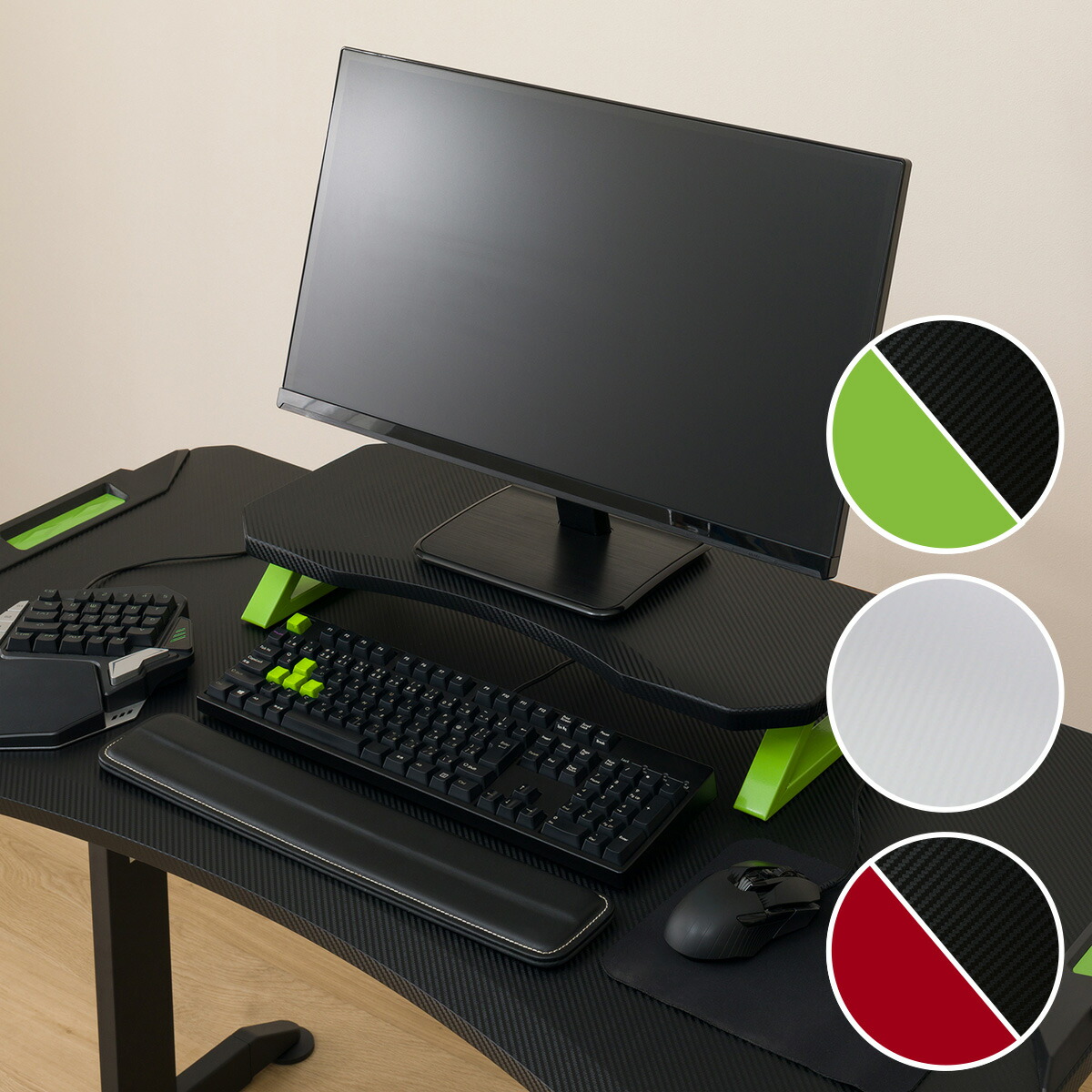 楽天市場】[幅60cm]ゲーミングモニター台 (GM007) ニトリ 【玄関先迄