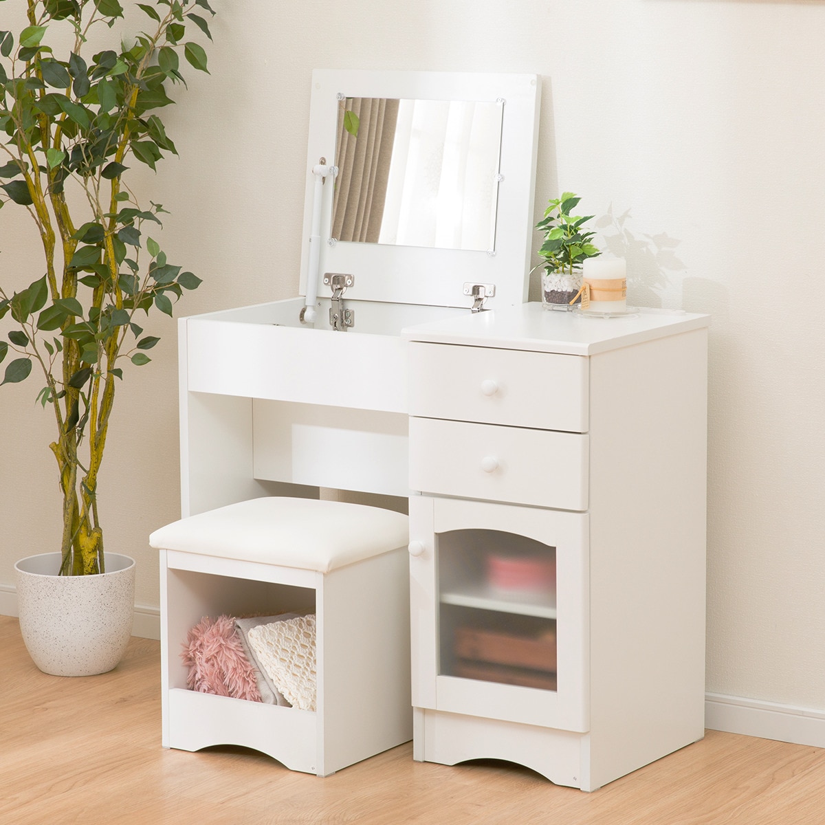 楽天市場】デスクドレッサー (DR011 WH) ニトリ 【玄関先迄納品】 : ニトリ