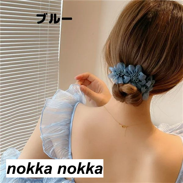 楽天市場】ヘアアクセサリー ヘアの団子作り 簡単 2個セット おだんご