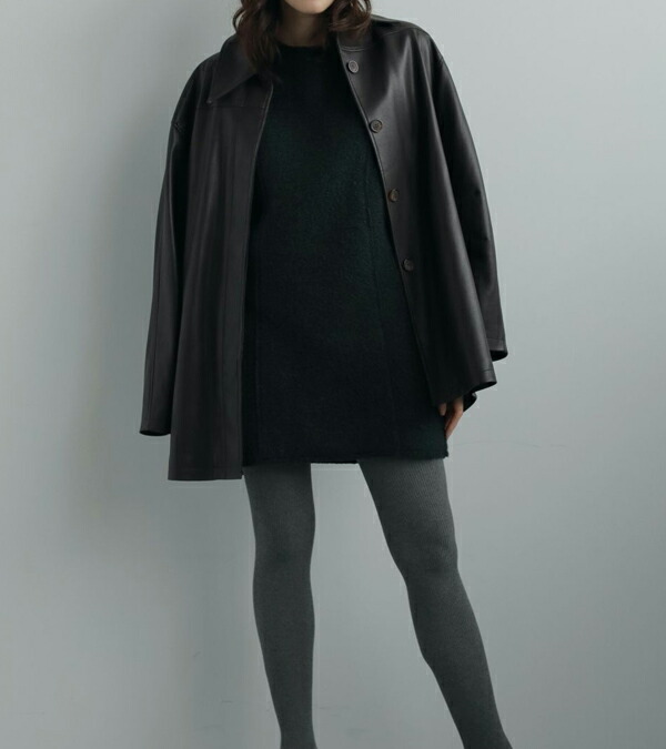 楽天市場】アンヌーク anuke エコレザーオーバージャケット Ecoleather