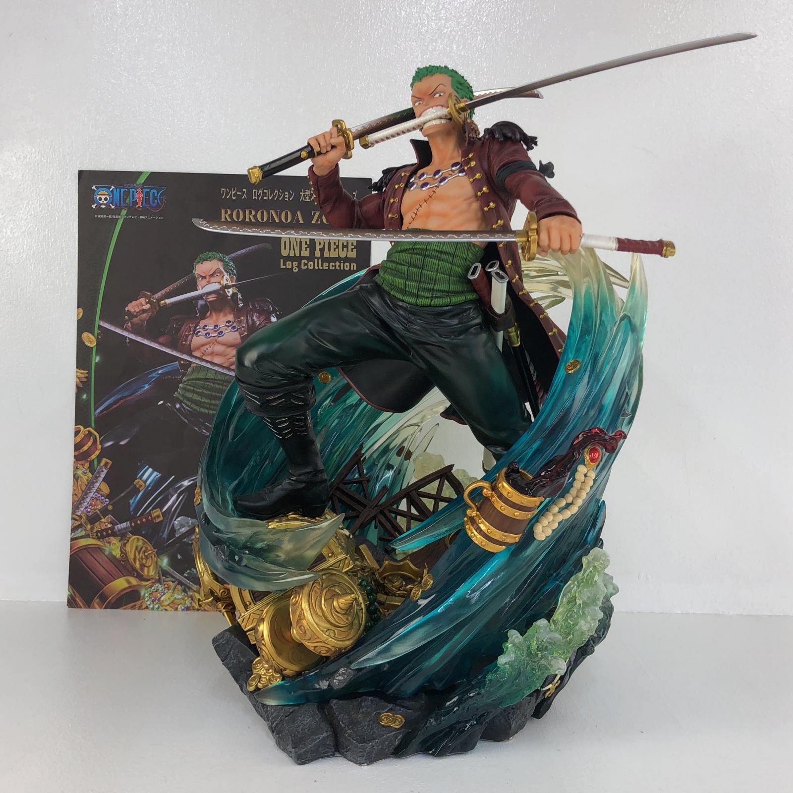 楽天市場】【中古】 ワンピース フィギュア ロロノア・ゾロ 大型