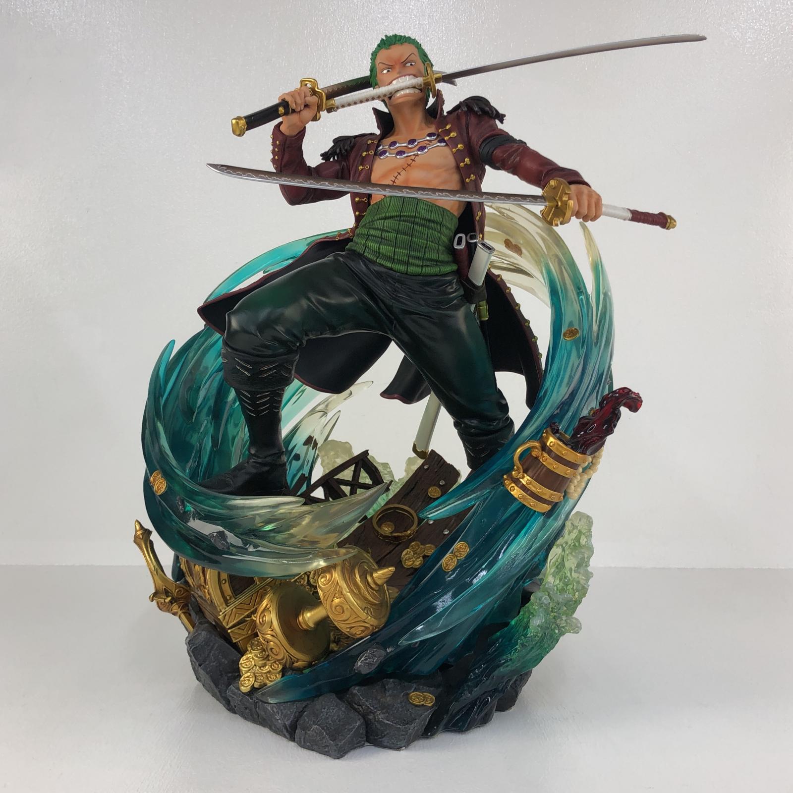 楽天市場】【中古】 ワンピース フィギュア ロロノア・ゾロ 大型