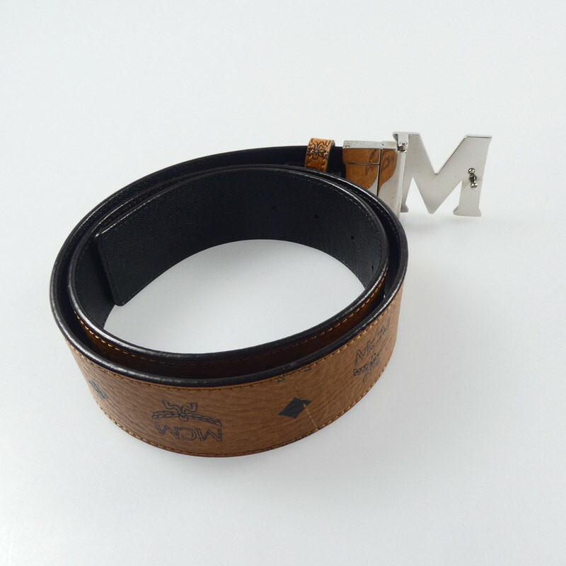 楽天市場】【中古】MCM | エム・シー・エム Claus リバーシブル ベルト