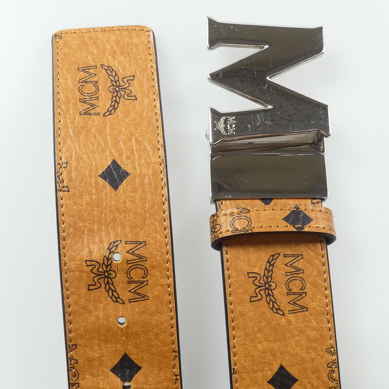 楽天市場】【中古】MCM | エム・シー・エム Claus リバーシブル ベルト