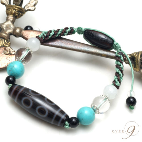 楽天市場】【不運を寄せ付けない！ 〜八眼天珠 天珠 ブレスレット