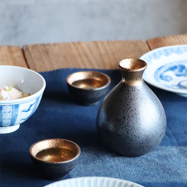 楽天市場】【取寄品】 ジャパンゴールド SAKEセットおちょこ お猪口