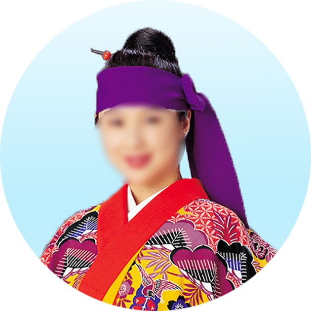 楽天市場】琉球舞踊 鉢巻 沖縄民謡 衣装 衣裳用 びんがた用はちまき