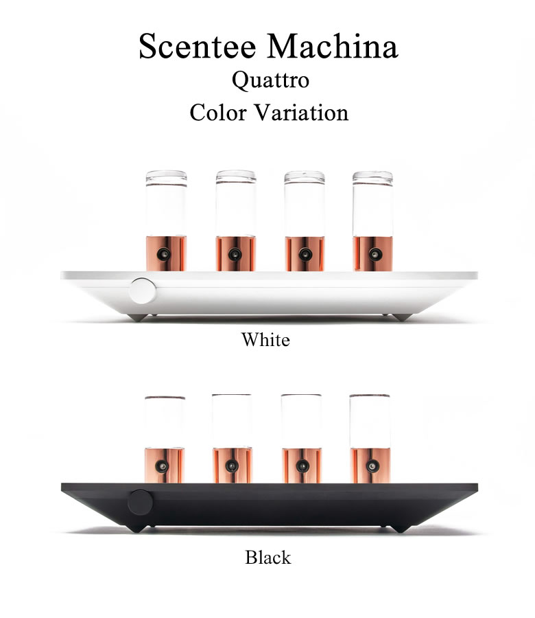 楽天市場】Scentee Machina Quattro【本体＋専用フレグランスボトル4本