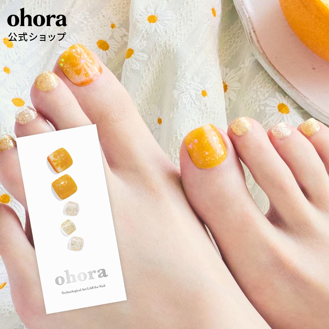 楽天市場】【公式】P Orange Splash：PD-032-J/ ohora gelnails nail