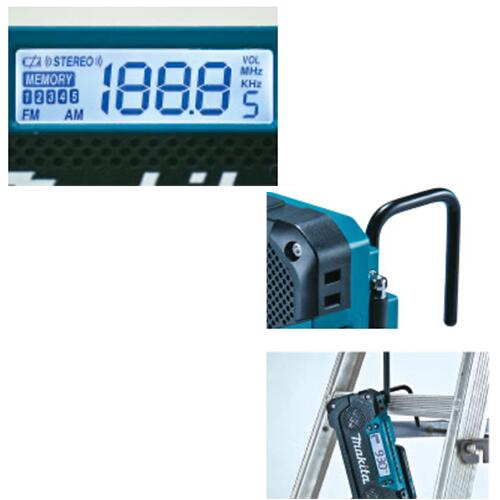 楽天市場】makita マキタ MR052 充電式ラジオ(本体のみ / バッテリ