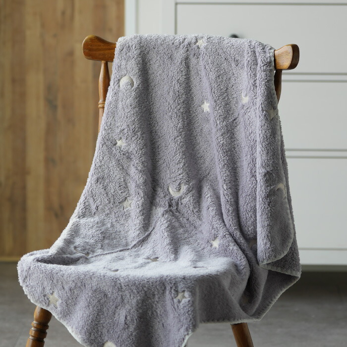 楽天市場】イブル マット ブランケット ひざ掛け ブランケット月 星