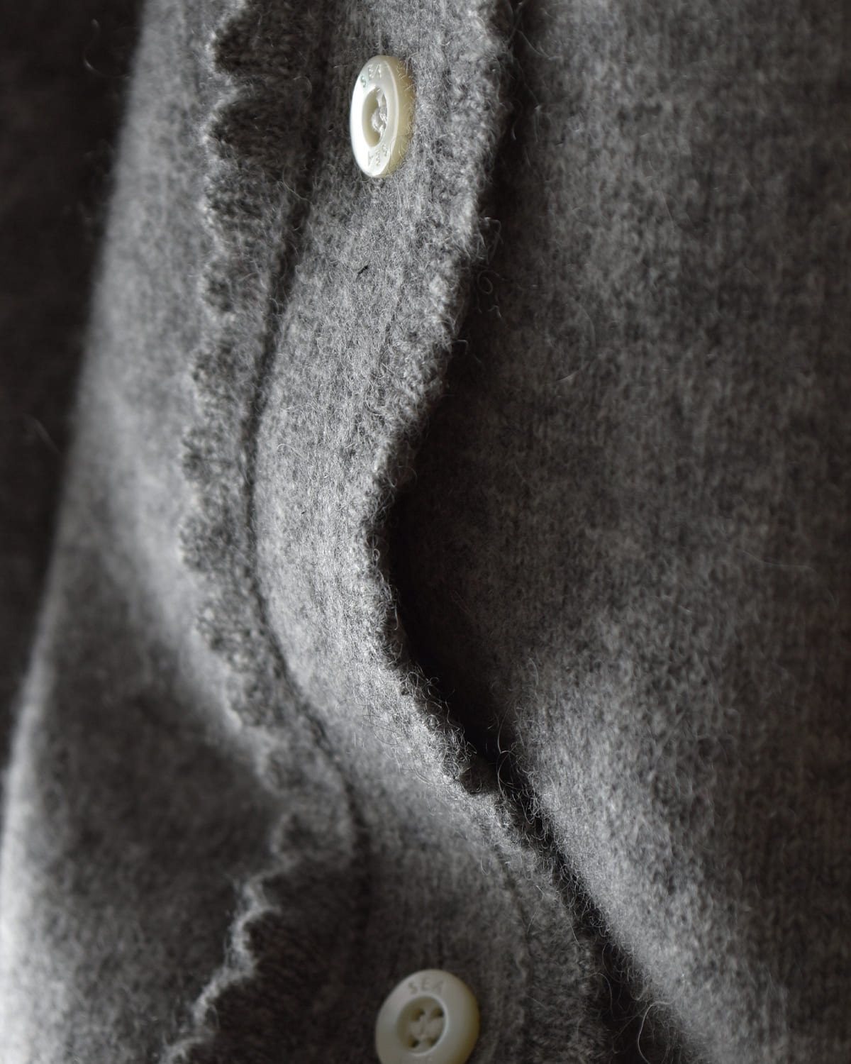 楽天市場】セール【20%OFF】SEA シー カシミヤ フリル ニット