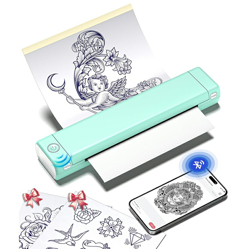 楽天市場】[レビュー特典] スマホ モバイルプリンター A4幅 Phomemo