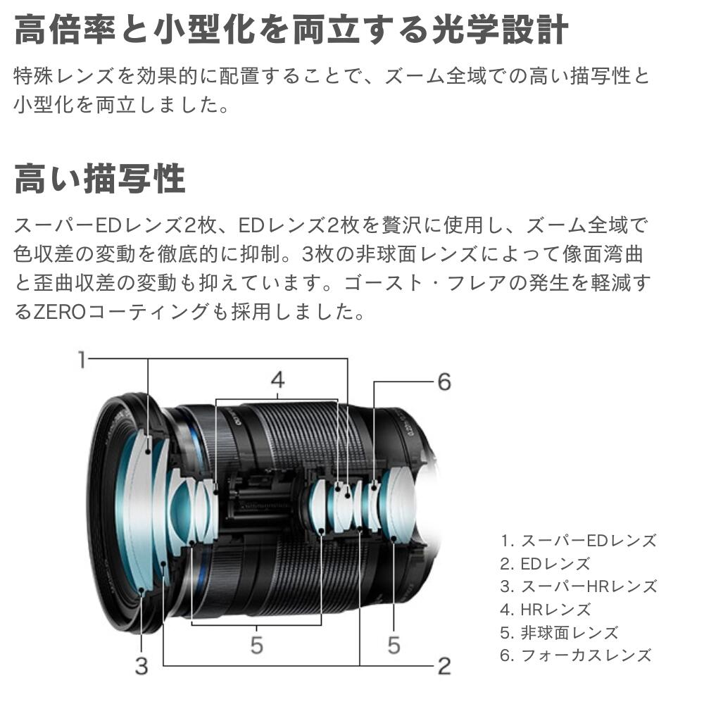 楽天市場】【3年保証】 M.ZUIKO DIGITAL ED 12-200mm F3.5-6.3 一眼