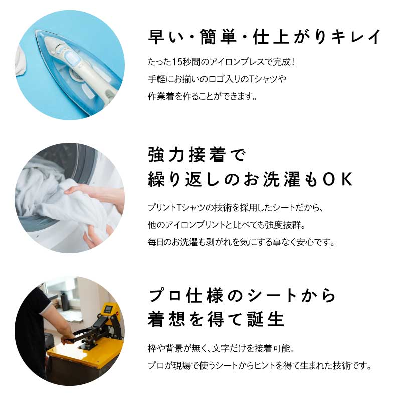 楽天市場】アイロンプリント オーダー オリジナル ロゴ アイロンシート