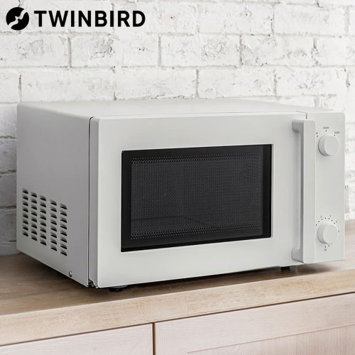楽天市場】ツインバード 電子レンジ 18L ホワイト DR-E268W 単機能