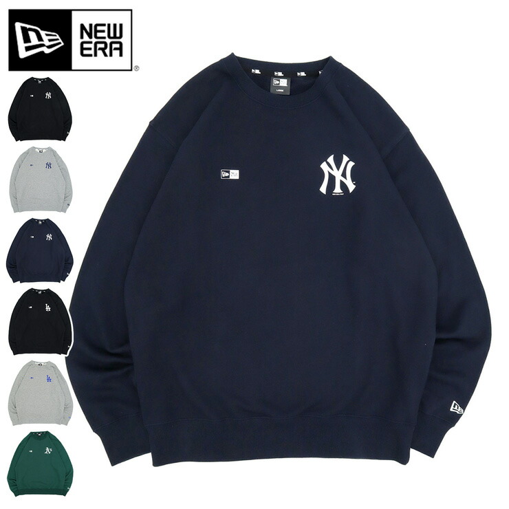 楽天市場】ニューエラ トレーナー NEW ERA クルーネック NY LA MLB
